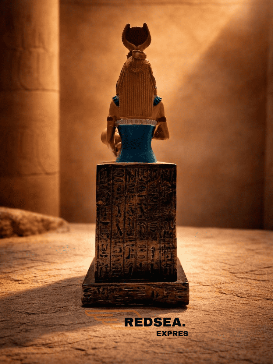 Isis Nursing Horus Statue – Ancient Egyptian Goddess