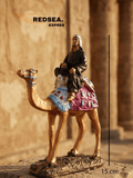Man Riding Camel Decorative Statue