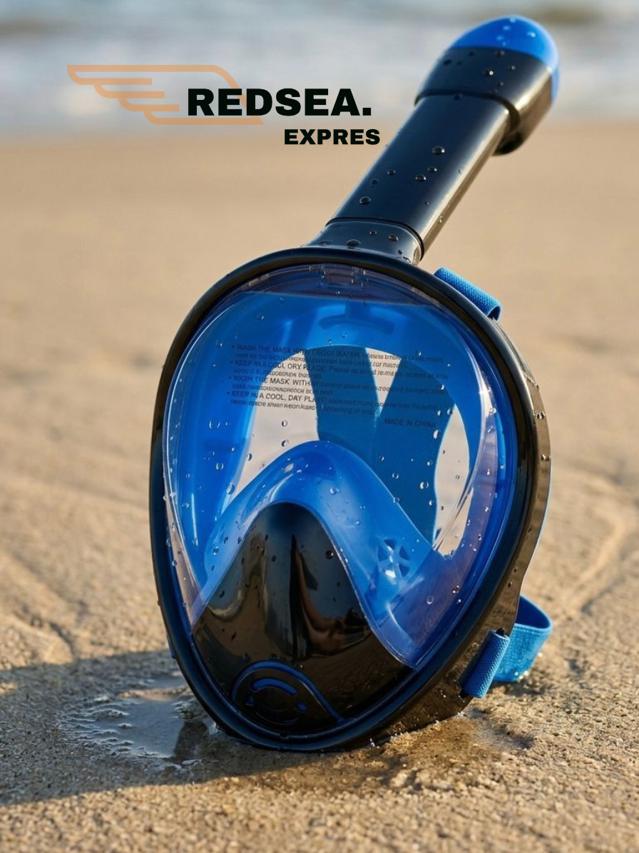 Full Face Snorkeling Mask – 100% Silicone