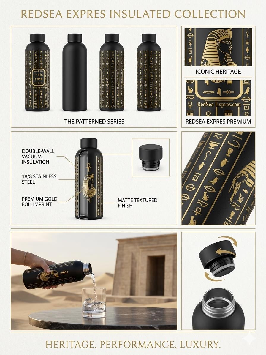King Tutankhamun Thermal Bottle