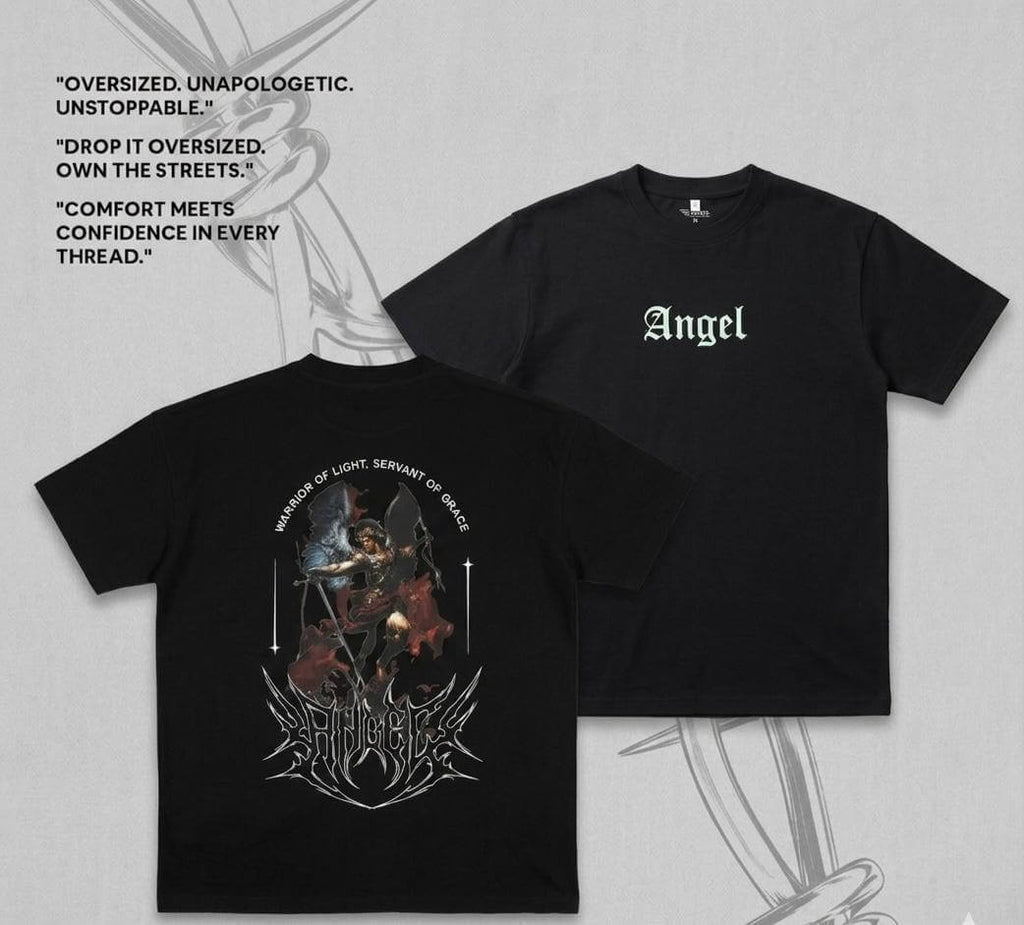 Oversized Premium T-Shirt-Angel