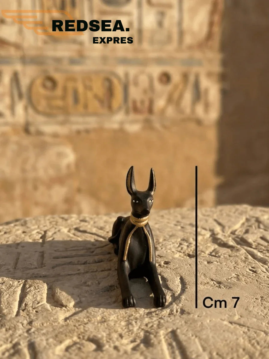 Seated Anubis Statue – Premium Collector’s Edition - Statue | RedSea Expres