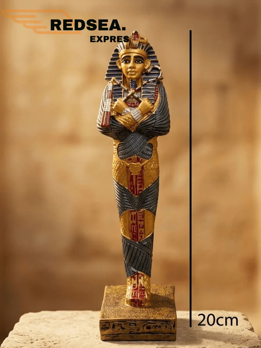 Standing Mummified Tutankhamun Statue – Premium Collector’s Edition - Statue | RedSea Expres