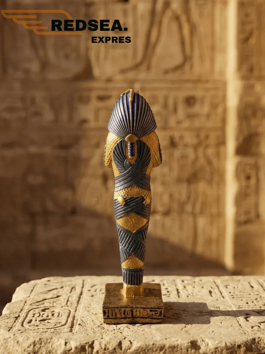 Standing Mummified Tutankhamun Statue – Premium Collector’s Edition - Statue | RedSea Expres